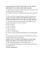 VIỆC HƯỞNG THỤ THÔNG TIN CỦA CÔNG CHÚNG TRÊN THẾ GIỚI