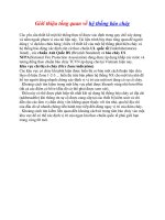 Giới thiệu tổng quan về hệ thống báo cháy