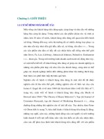 hành vi mua của khách hàng tiêu dùng ở thành phố Hồ Chí Minh