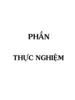 Thực nghiệm thành phần hóa học cao CLORFORM của cây râu mèo