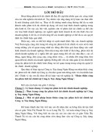 Hoàn thiện công tác phân tích tài chính tại Công ty Xây dựng ngân hàng