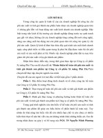 91 Hoàn thiện kế toán chi phí sản xuất và tính giá thành sản phẩm tại Công ty cổ phần Xi măng Phú Thọ