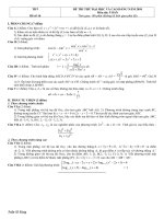 Đề thi thử đại học Toán 2010 Đề số 16
