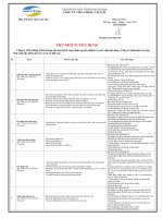 Thư mời tuyển dụng Viettel