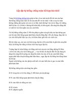 Lắp đặt hệ thống chống trộm kết hợp báo khói