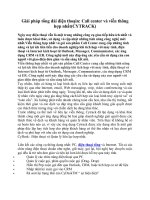 Giai phap tong dai dien thoai