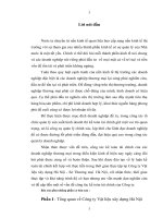 Công tác phân tích hoạt động kinh tế tại Công ty vật liệu xây dựng Hà Nội