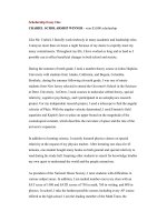 Scholarship Essay One