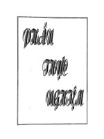 Phần thực nghiệm về hạt thảo quyết minh, họ vang