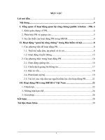 Hoạt động quan hệ công chúng (PR) trong BHXH