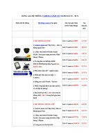 Bang gia he thong camera giam sat giam gia 25 - 30 %