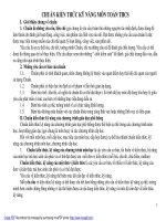 Chuẩn kiến thức môn toán THCS