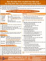 kỹ năng lãnh đạo