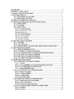 Tìm hiểu Oracle form và ứng dụng vào xây dựng chương trình quản lý thăng tiến của đại lý bảo hiểm