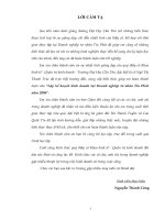 Lập kế hoạch kinh doanh tại Doanh nghiệp tư nhân Tín Phát năm 2006