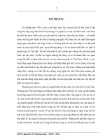 174 Kế toán tiêu thụ và xác định kết quả tiêu thụ hàng Nhập khẩu tại Chi Nhánh Công ty cổ phần XNK Vật Tư Kỹ Thuật (Rexco) Tại Hà Nội