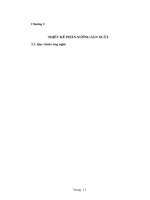 Thiết kế phân xưởng sản xuất Pectin