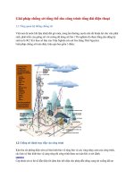 Giai phap chong set  tong the tong dai dien thoai