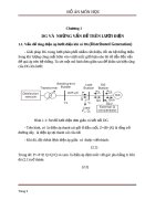 Đồ án Giải pháp DG trong lưới phân phối