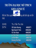 Độc quyền ngành đường sắt bất cập và tổn thất