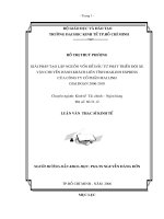 334 Giải pháp tạo lập nguồn vốn để đầu tư phát triển đội xe vận chuyển hành khách liên tỉnh Mai Linh Express của Công ty cổ phần Mai Linh giai đoạn 2006 – 2010