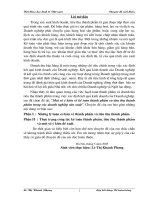 64 Một số ý kiến về Kế toán thành phẩm và tiêu thụ thành phẩm trong các doanh nghiệp sản Xuất.Doc