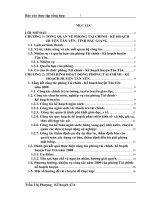 Báo cáo thực tập tổng hợp Tài chính - kế hoạch huyện Hưng Yên