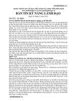 Kỹ năng lãnh đạo