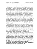 122 Hoàn thiện hạch toán chi phí sản Xuất và tính giá thành sản phẩm xây lắp tại Công ty TNHH xây dựng và thương mại Hương Tươi 