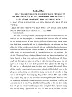 HOẠT ĐỘNG KINH DOANH BẢO HIỂM TRONG NỀN KINH TẾ THỊ TRƯỜNG