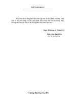 báo cáo thực tập của trường