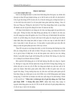 Phân tích và đánh giá chỉ số giá tiêu dùng của Việt Nam giai đoạn 2008 – 6 tháng đầu năm 2010