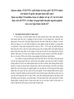 Thực trạng kinh doanh ngoài ngành của các tập đoàn kinh tế