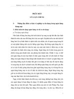 Nghiệp vụ tín dụng trong ngân hàng thương mại