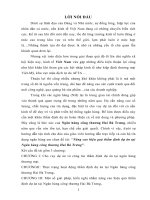 Nang cao hiệu quả thẩm định dự án tại Ngân hàng công thương Hai Bà Trưng