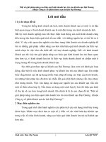 Một số  giải pháp nâng cao hiệu quả kinh doanh lưu trú của khách sạn Đại Dương