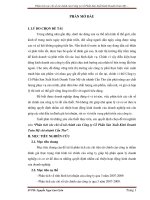 Phân tích  các chỉ  số  tài chính của  Công ty Cổ Phần Sản Xuất Kinh Doanh  Toàn Mỹ chi nhánh Cần Thơ