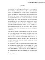 Hiệp định rào cản kỹ thuật - thách thức dối với hàng dệt may Việt Nam