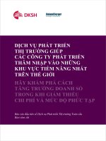 dịch vụ phát triển thị trường toàn cầu