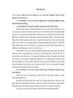 Lợi nhuận của doanh nghiệp trong nền kinh tế thị trường