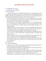 Chương trình đào tạo ngành kĩ thuật máy tính