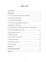 Xây dựng và phát triển khu công nghiệp ở Việt Nam: Thực trạng và giải pháp