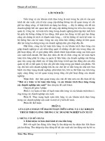 63 Một số ý kiến về Kế toán tiền lương và các khoản trích theo lương trong các doanh nghiệp sản Xuất