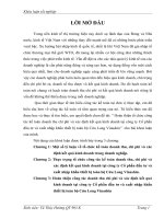 Hoàn thiện tổ chức công tác kế toán doanh thu chi phí và xác định kết quả kinh doanh tại công ty Cổ phần đầu tư và xuất nhập khẩu thiết bị toàn bộ Cửu Long Vinashin