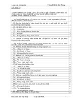 hoàn thiện tổ chức công tác doanh thu, chi phí và xác định kết quả kinh doanh tại công ty cổ phần đầu tư xây dựng Hải An