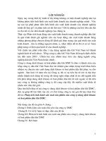 Phân tích tình hình sản xuất sản phẩm của công ty dung dich khoan và hóa phẩm dầu khí DMC