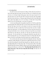 Hoạt động nhập khẩu phôi thép tại Văn phòng Tổng công ty Thép Việt Nam trong điều kiện hội nhập