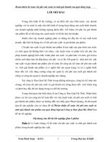 Hoàn thiện kế toán chi phí sản xuất và tính giá thành sản phẩm rau quả đóng hộp tại Công ty Rau Quả Hà Tĩnh