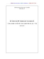 Công nghiệp và tiểu thủ công nghiệp tỉnh Đắc Lắc