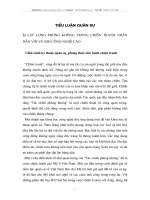 Tiểu luận quân sự